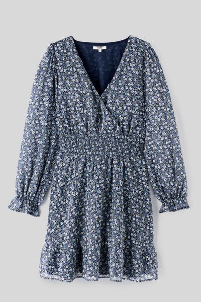 Robe courte imprimée