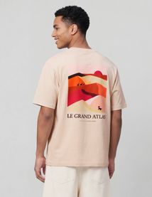 T-shirt imprim&eacute; devant/dos