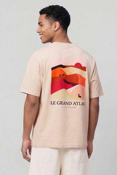 T-shirt imprim&eacute; devant/dos