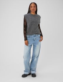 Pull sans manche premium