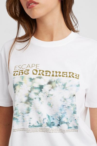 T-shirt imprim&eacute;