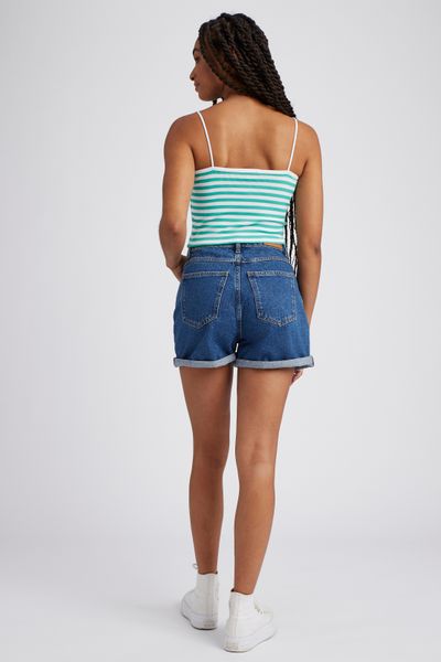 Short en jean mom fit
