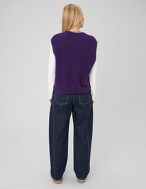 Pull sans manche premium