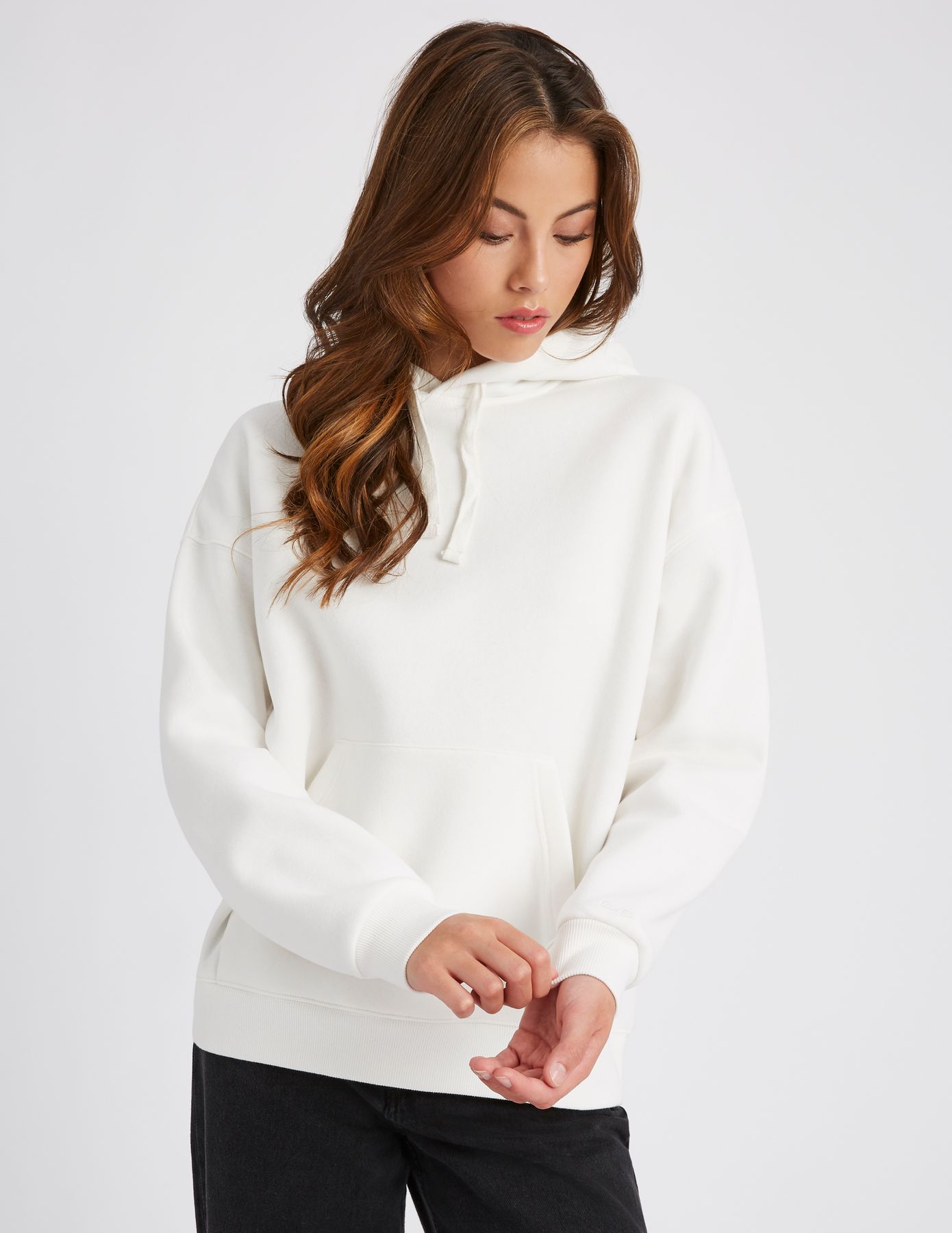 Sweat &agrave; capuche uni