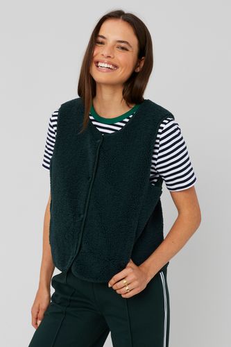 Gilet sherpa sans manches