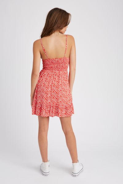 Robe courte imprimée