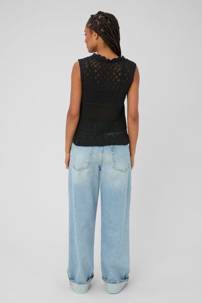 Gilet sans manches crochet