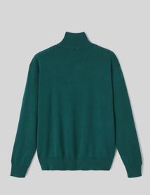Pull col montant zippé