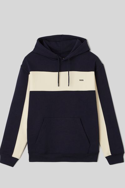Sweat à capuche colorblock