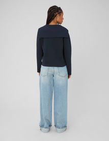 Cardigan &agrave; boutons
