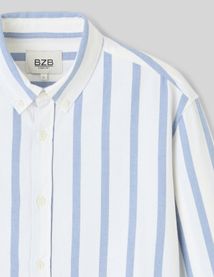 Chemise manches longues ray&eacute;e