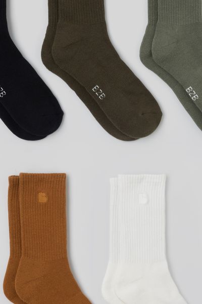 Lot de 5 paires de chaussettes unies
