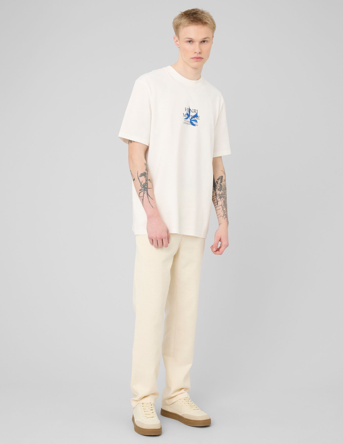 Pantalon textur&eacute;