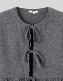 Chemise en flanelle à noeuds