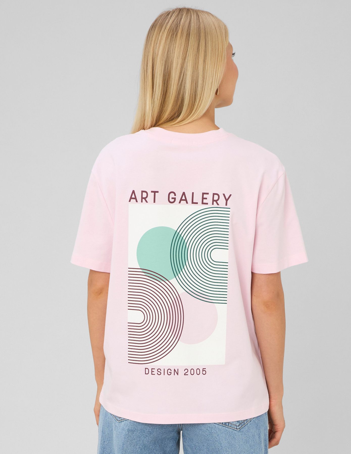 T-shirt imprim&eacute; devant / dos
