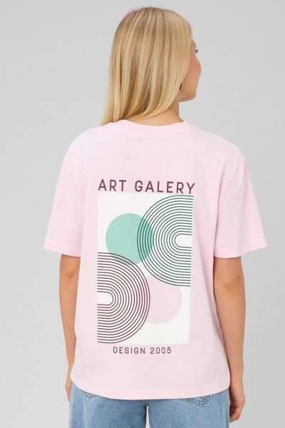 T-shirt imprim&eacute; devant / dos