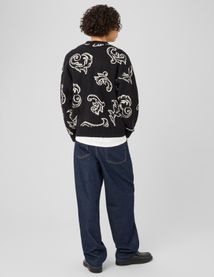 Gilet &agrave; motifs