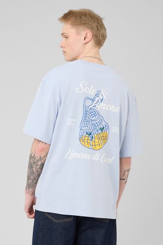 T-shirt imprim&eacute; devant/dos