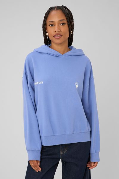 Sweat &agrave; capuche imprim&eacute;