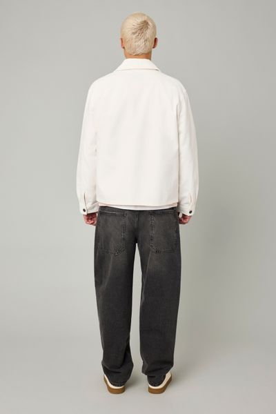 Veste boutonnée en twill