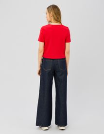 T-shirt boutonn&eacute;