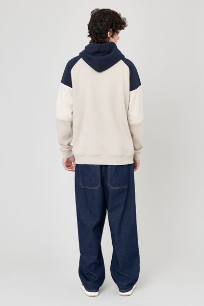 Sweat colorblock à capuche