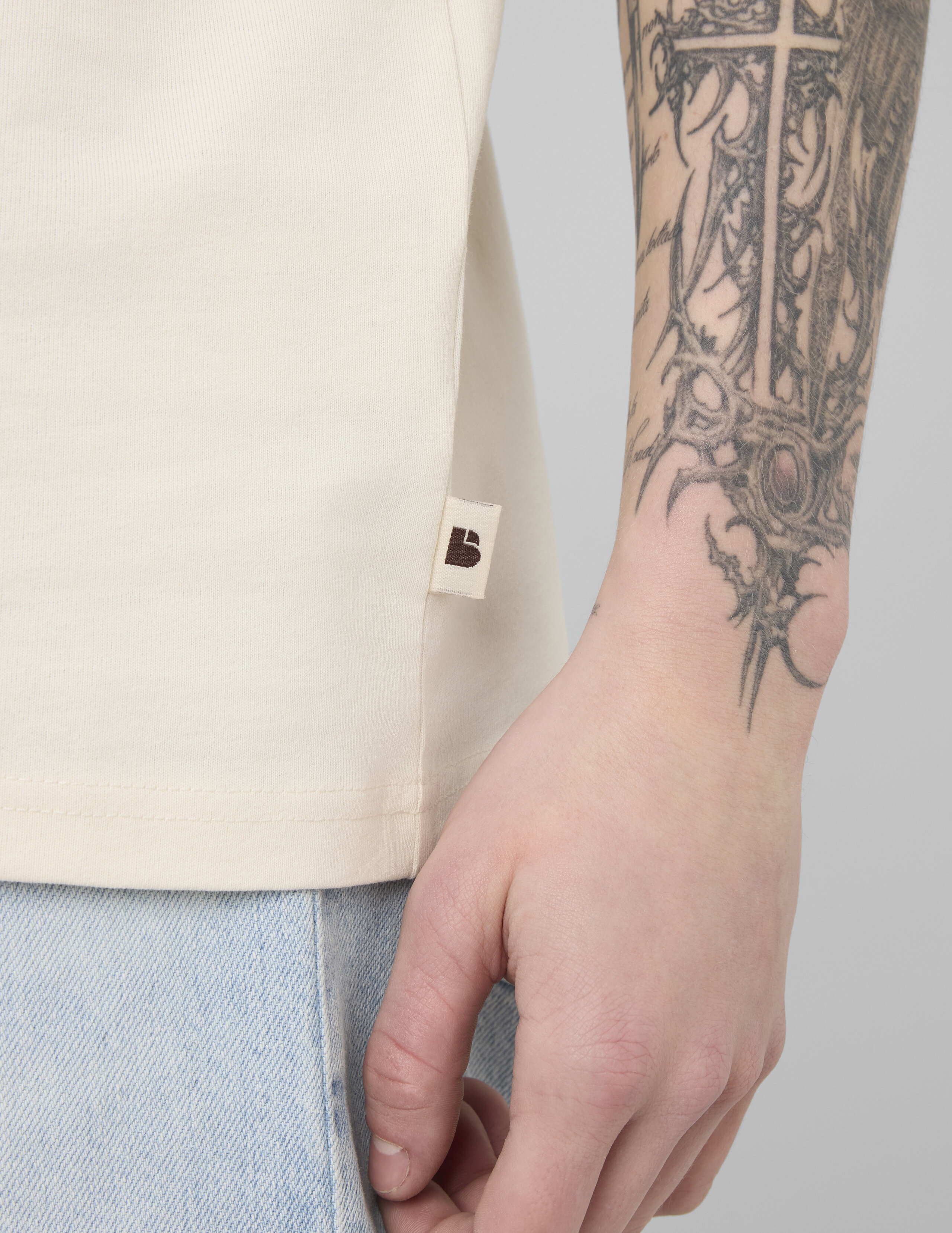 T-shirt imprim&eacute; devant/dos