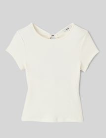 T-shirt dos nu bijou