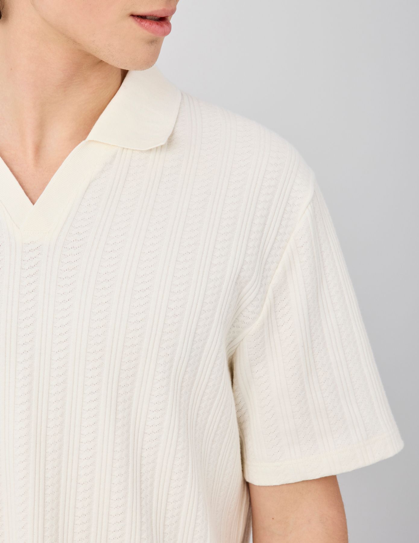 Polo mati&egrave;re fantaisie