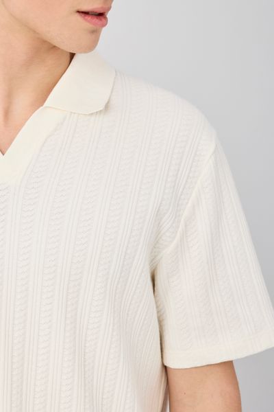 Polo mati&egrave;re fantaisie