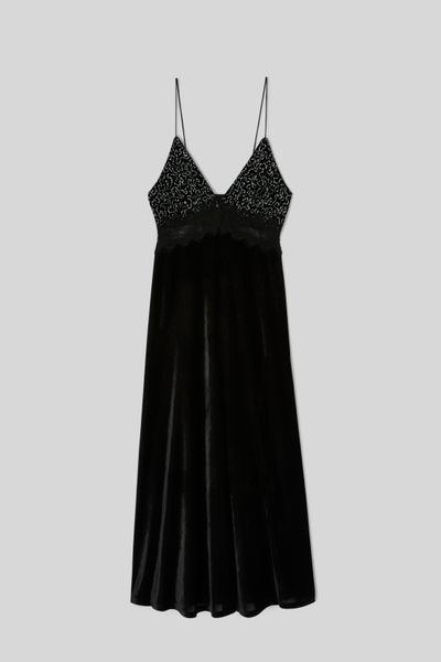 Robe longue fines bretelles