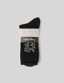 Lot de  2 chaussettes Keith Harring