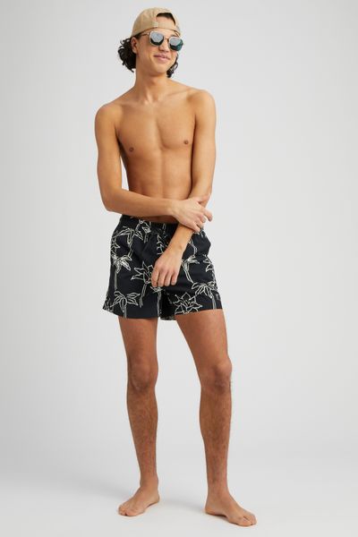 Short de bain imprimé