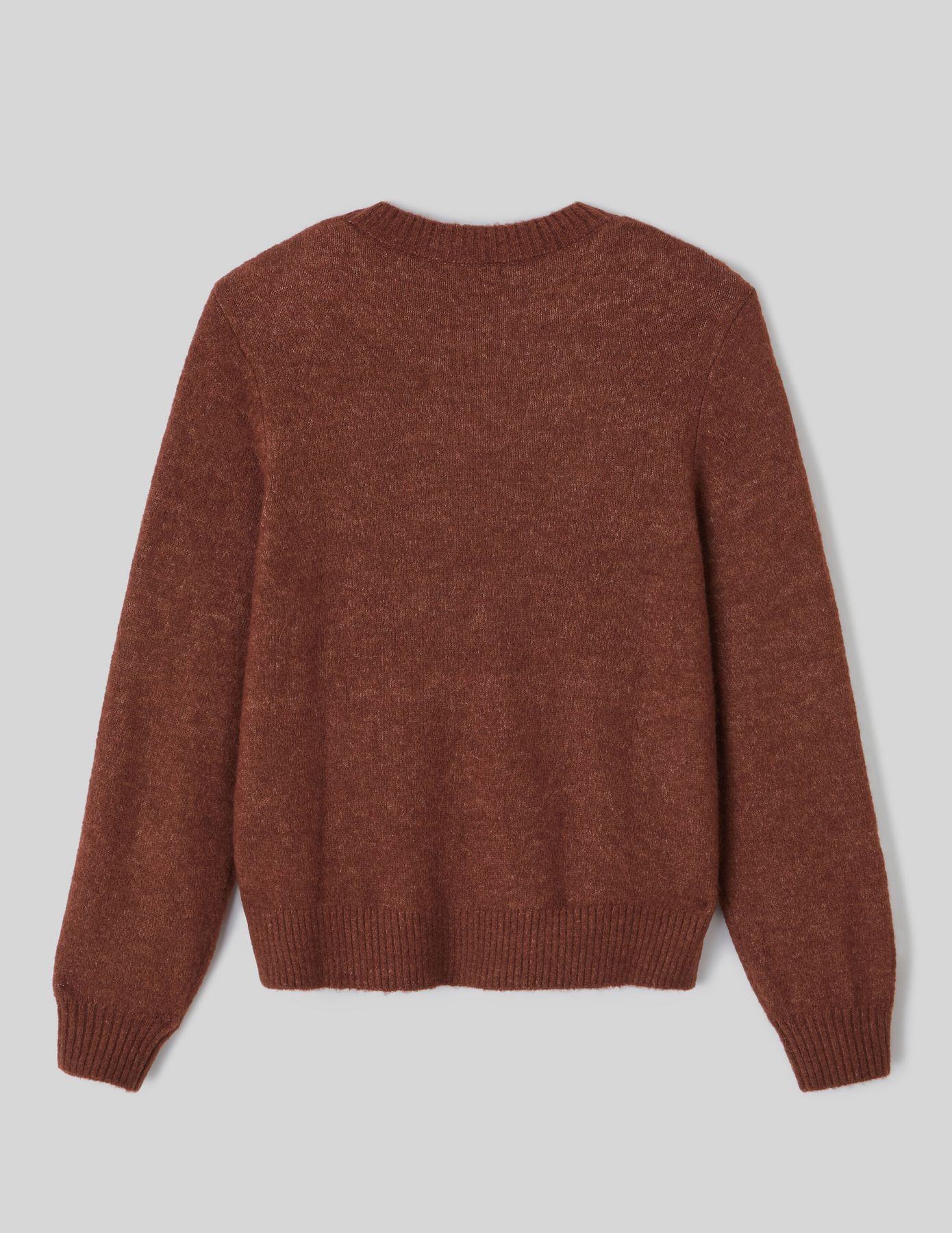 Pull col rond premium