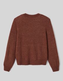 Pull col rond premium