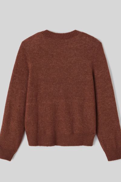 Pull col rond premium