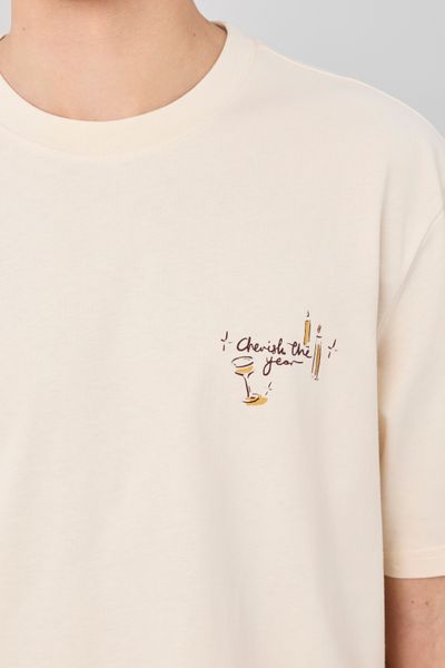 T-shirt imprim&eacute; devant/dos