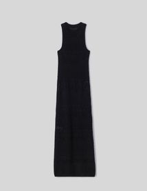 Robe longue crochet