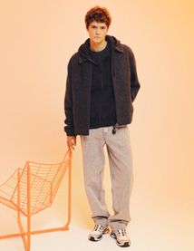 Jean relaxed gris