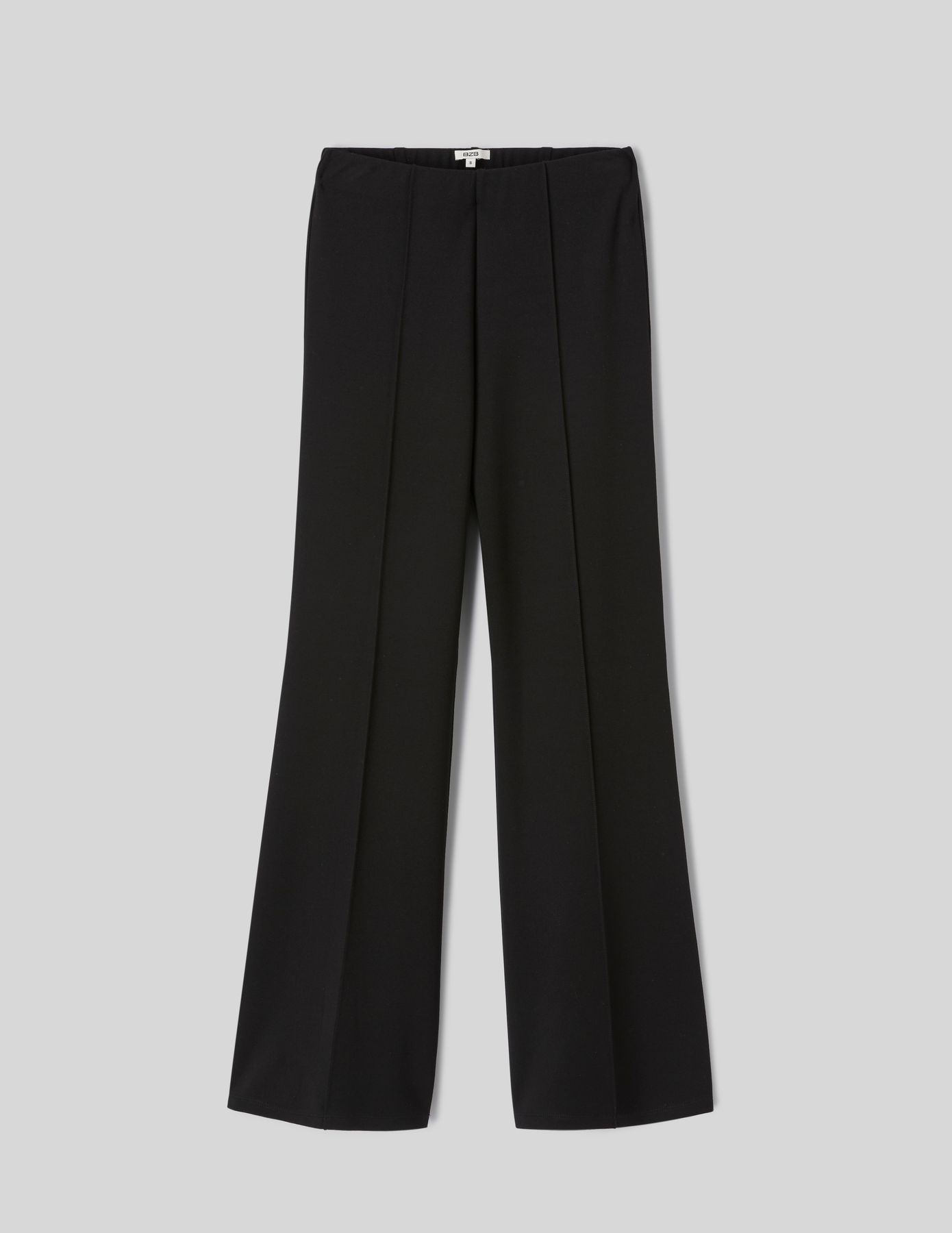 Pantalon flare en maille