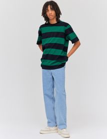 T-shirt maxi rayures avec poche