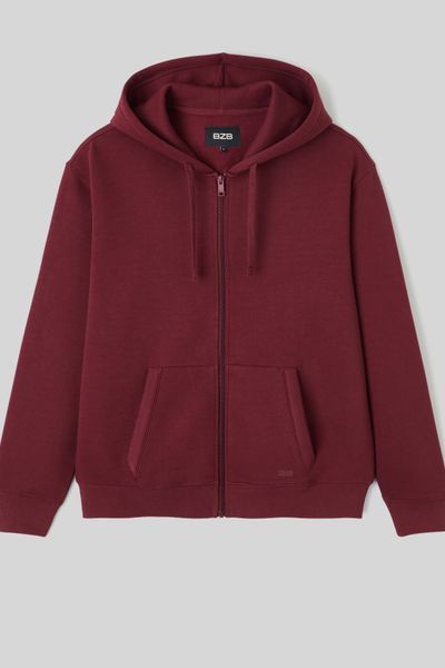 Sweat zippé à capuche