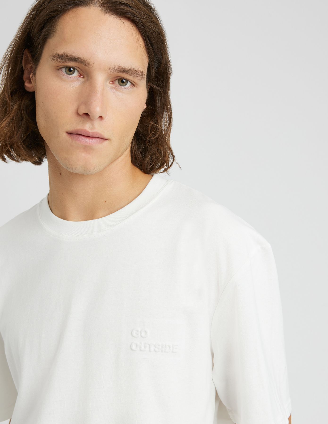 T-shirt imprim&eacute; dos