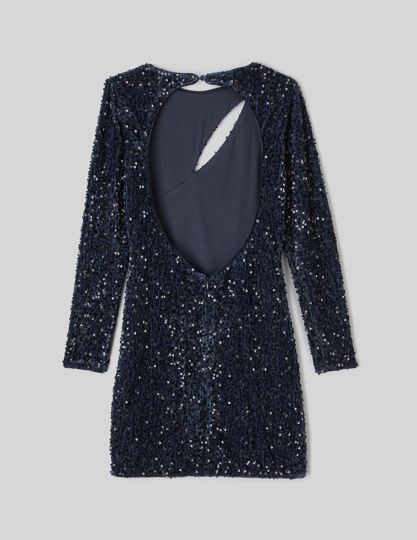 Robe courte sequins