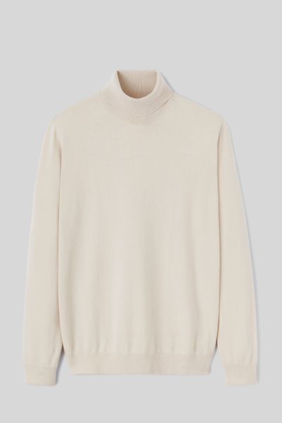 Pull col roulé