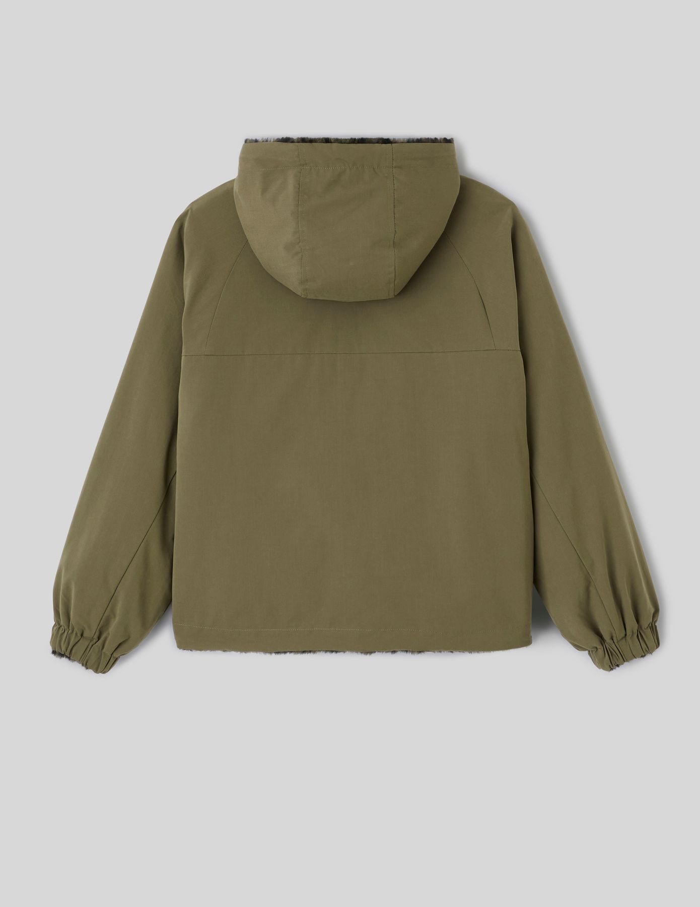 Parka r&eacute;versible l&eacute;opard