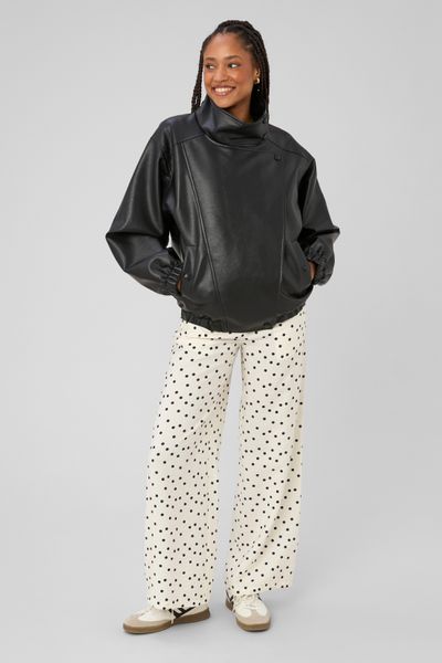 Veste tissu enduit