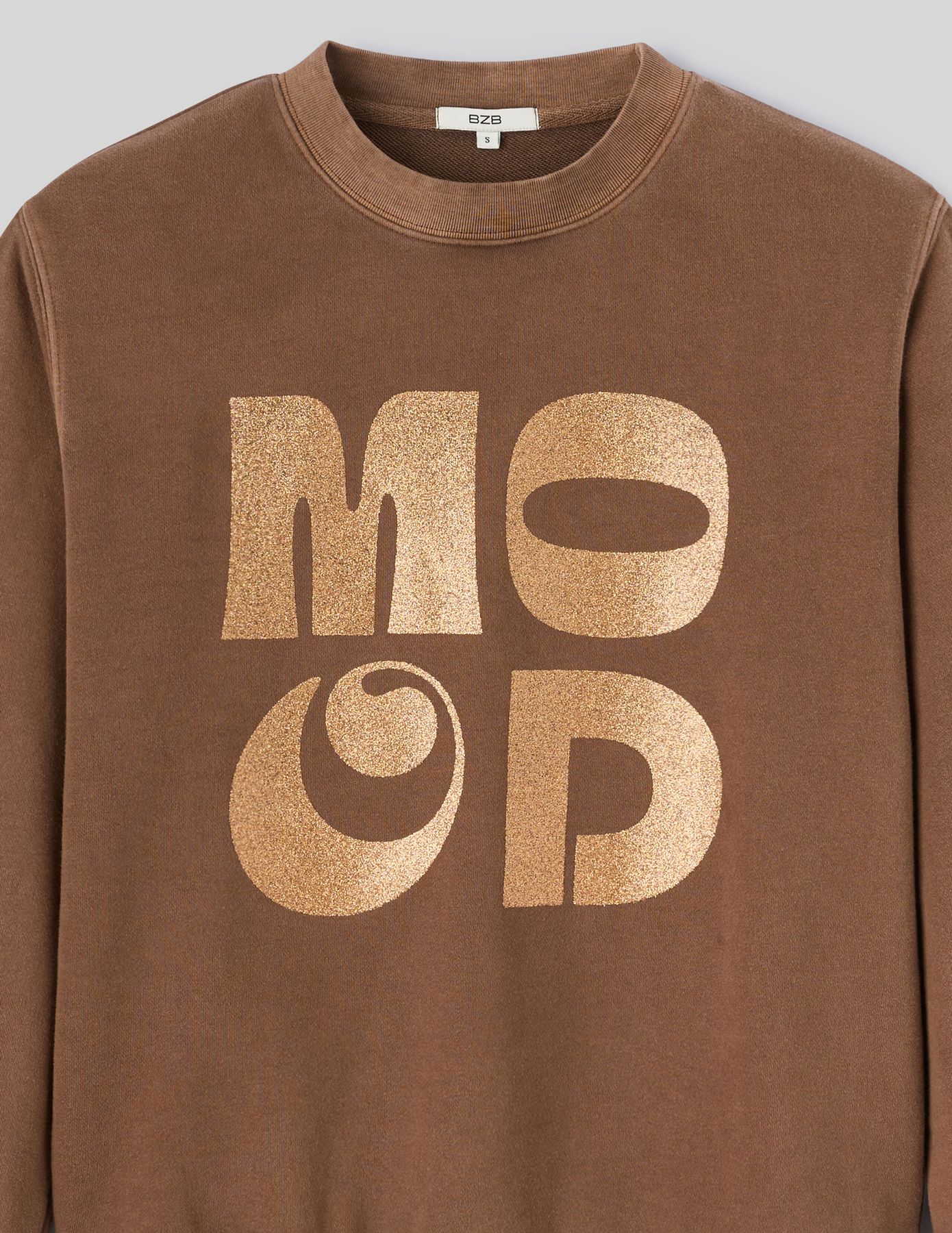 Sweat col rond paillet&eacute;