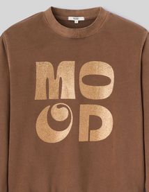 Sweat col rond paillet&eacute;