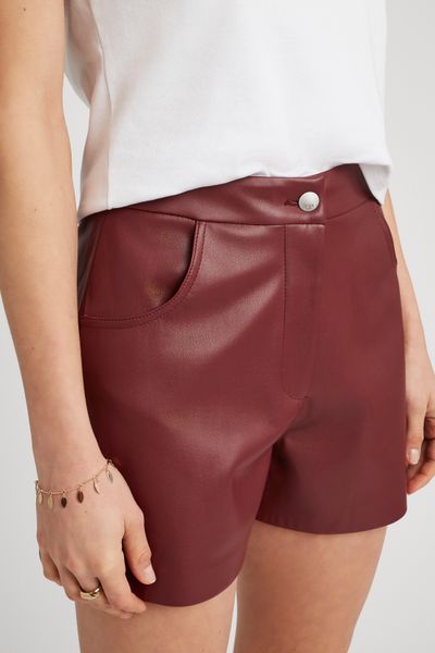 Short tissu enduit
